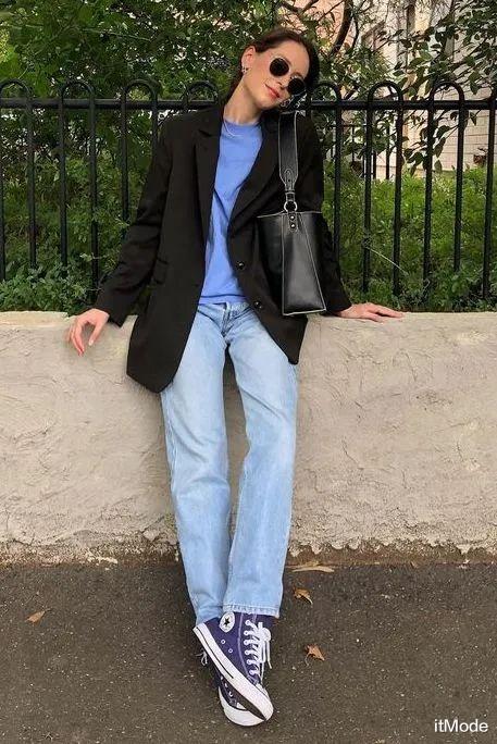 itMode|九分裤+平底鞋，才是早秋最潮搭配！