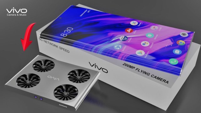 vivo|vivo Flying概念机：四旋翼摄像模组+双曲面环绕屏，外观很惊艳！