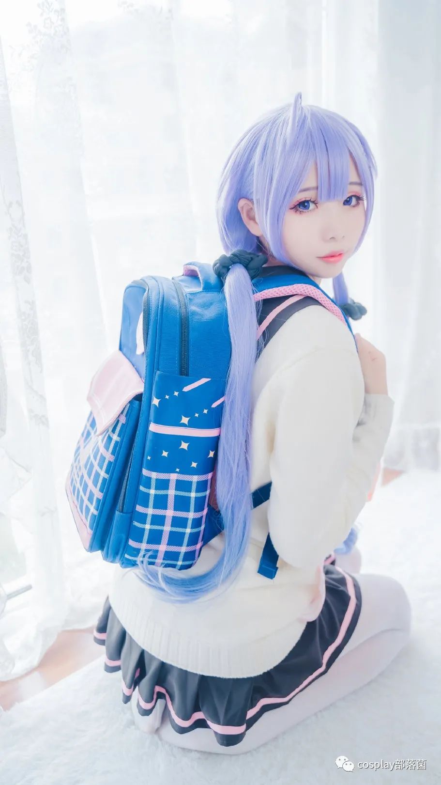 月球|cos：碧蓝航线独角兽憧憬的约会日cos正片墨玉@