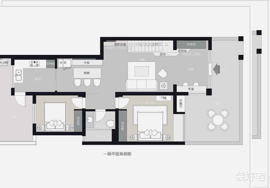 设计师|大量原木材质打造的小复式,满足功能性的同时,力求简洁明快
