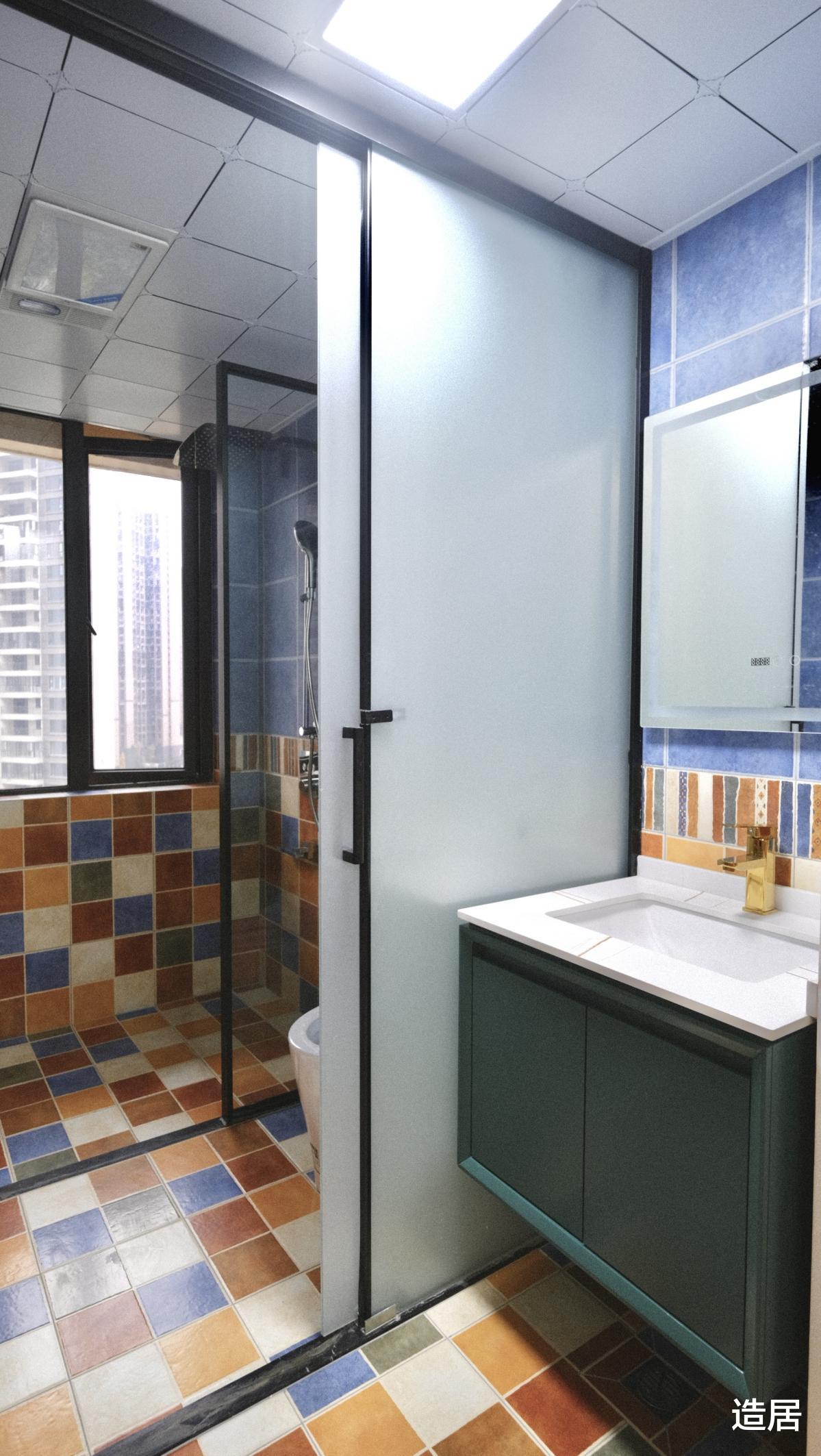 120㎡日式四居室,半开半合,营造全新空间感