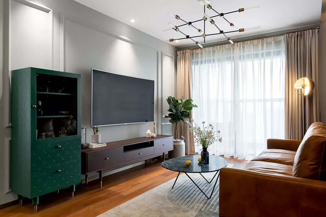 |89㎡现代欧式风,轻奢又复古,感受多样化生活情调