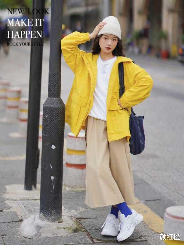 颜红橙 冬天一定要备一条高腰半身裙！不管是H型还是A型身材，都遮肉