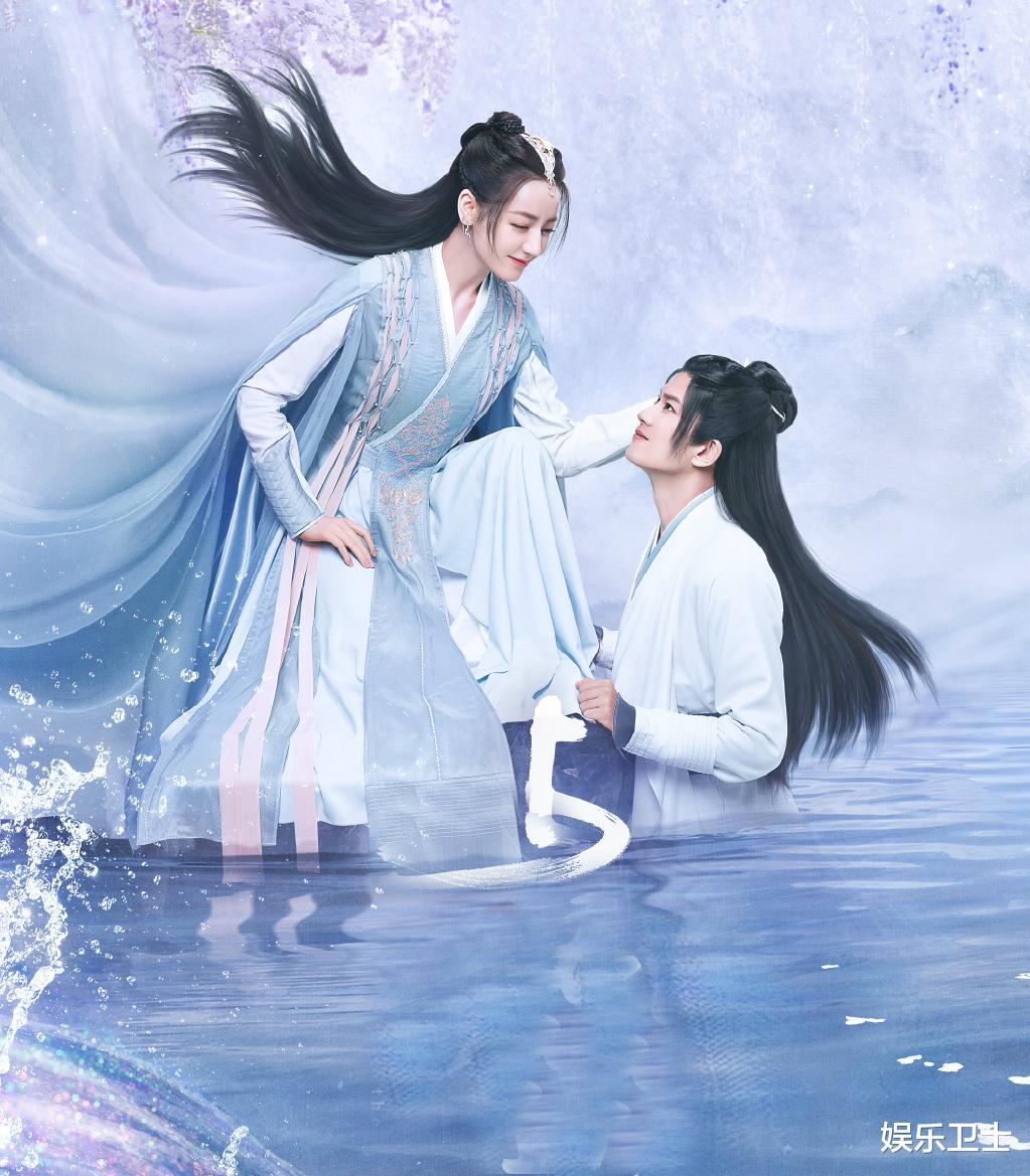 迪丽热巴|《与君初相识》首支预告，迪丽热巴任嘉伦人鱼恋甜虐，热巴九尾狐造型好飒