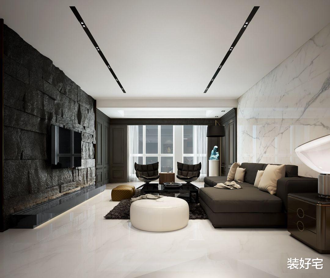 |220平方米的四居室，简约大气的风格，这才是理想派的生活！