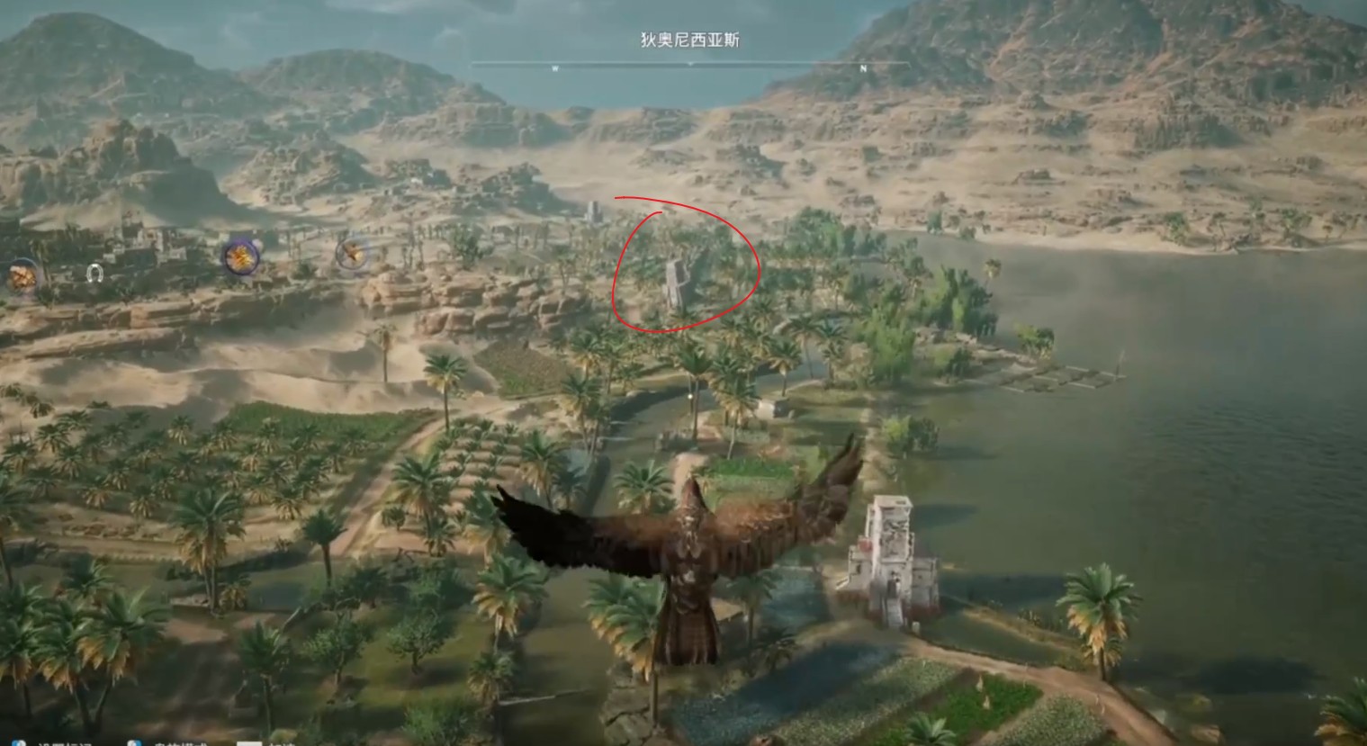 刺客信条起源|刺客信条起源莎草纸解谜，“倾斜之塔”寻宝攻略