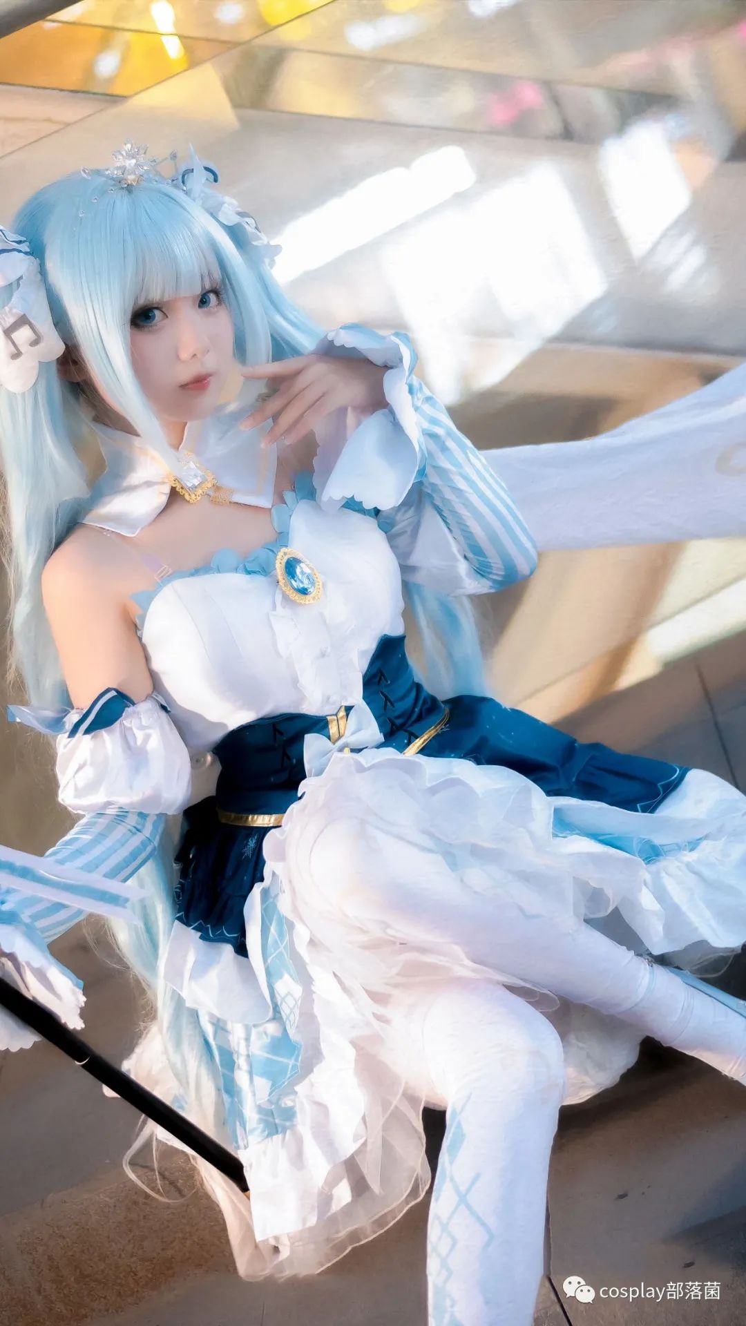 电波少女|cos:雪初音cos正片@电波少女