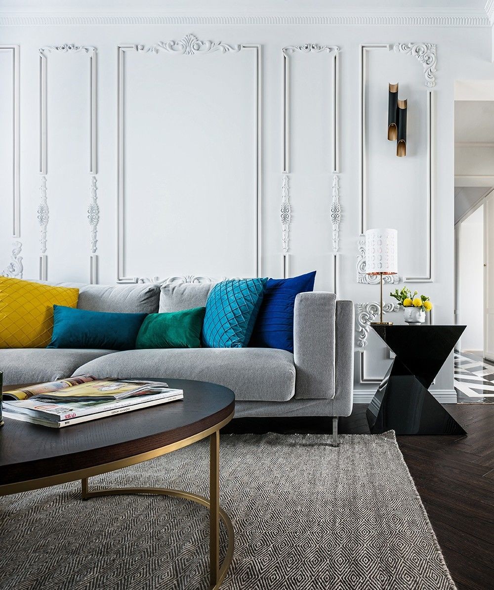 铲哥装修|80平的三居室，加入法式的浪漫元素，打造90后小夫妻喜欢的婚房