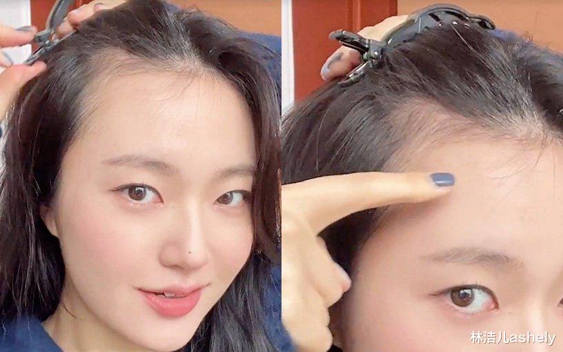 发际线 胎毛刘海太神奇了，修饰杨幂、热巴发际线，让童瑶、江疏影更减龄