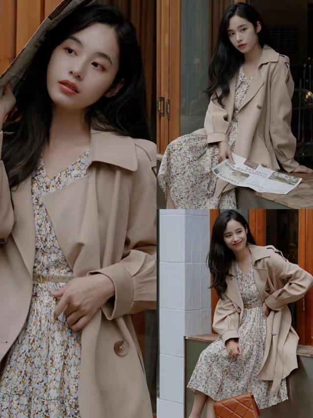 静静时尚达人 这个秋天“风衣”又火了！学会这几个穿搭小思路，简约且耐看