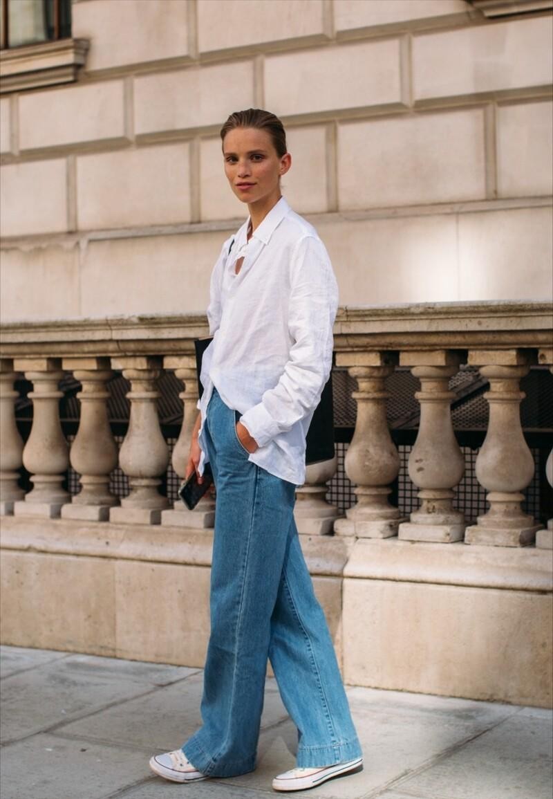 白小白的衣橱|白色衬衫的魅力无法拒绝，搭配裤装、裙装都适合，穿对了超有气质