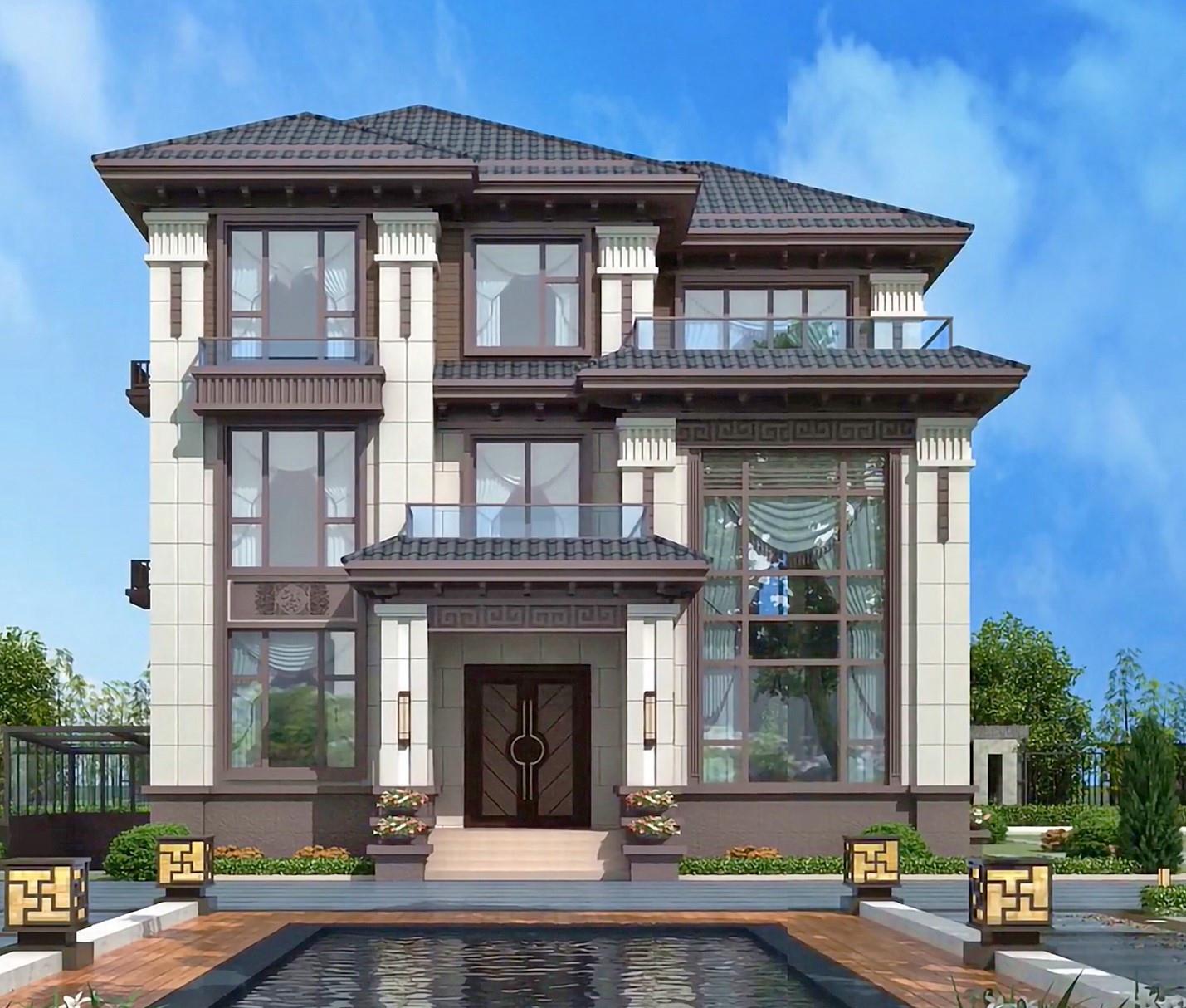 沈阳房小白|5年前三层别墅“火遍”农村，现在再看，一等一的设计没道理不火