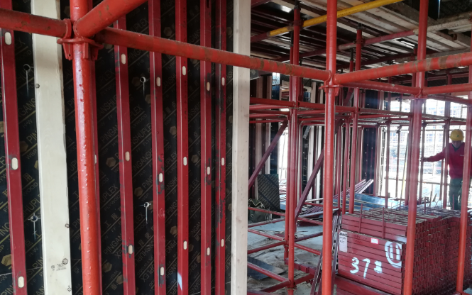 |新型建筑模板支撑与传统支撑的对比