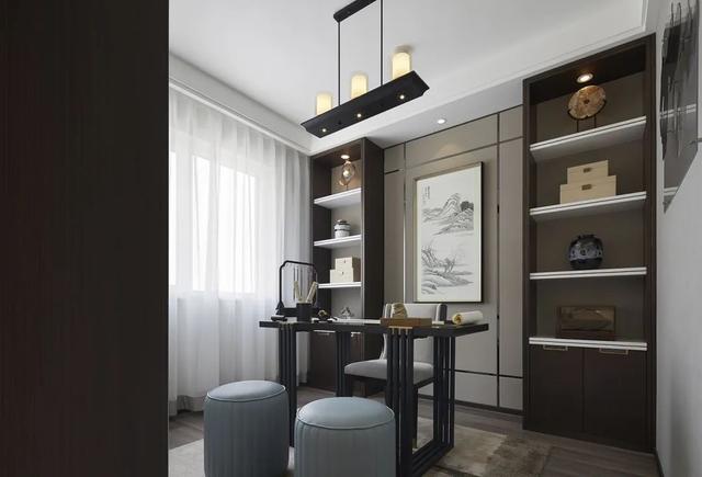 135㎡㎡现代禅意,安静文雅的装饰,儒雅端庄的气质