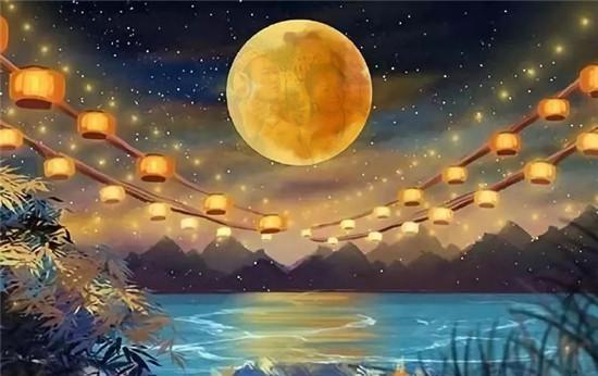 乔欣|德云社亲搭档庆中秋画风迥异,岳云鹏满屏月饼脸,孙越气场强大