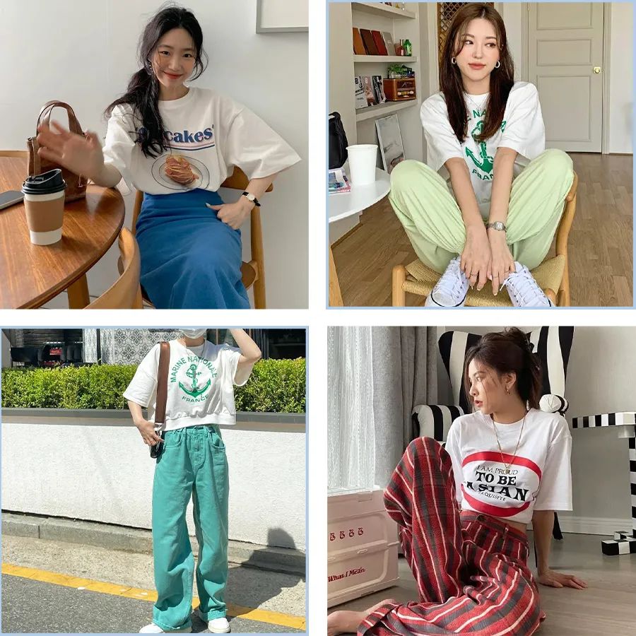 大野视家|无论什么场合季节，白T都可以给您各式各样造型带来无限时髦穿法