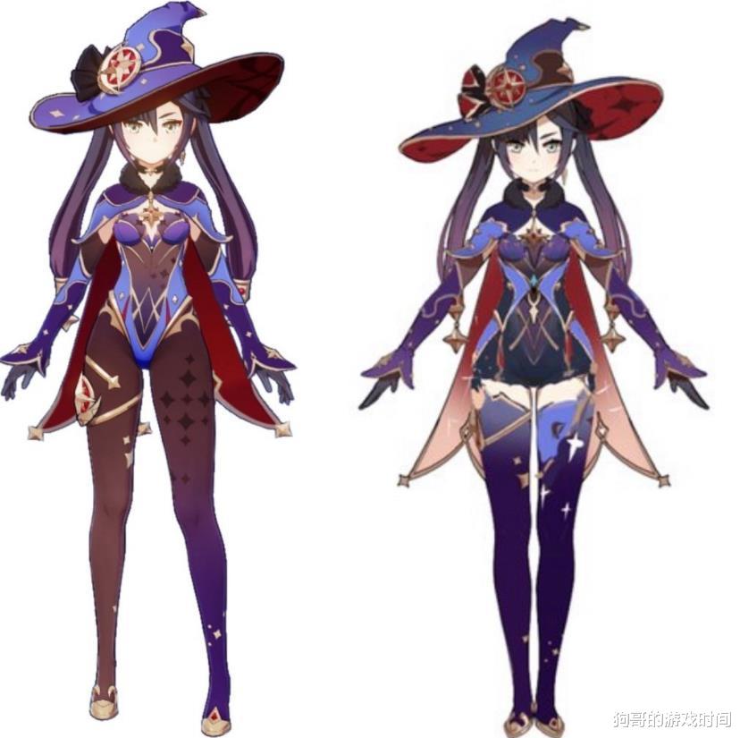 原神|原神：莫娜罗莎莉亚大改，添布料改黑丝，官方用1200原石“封口”