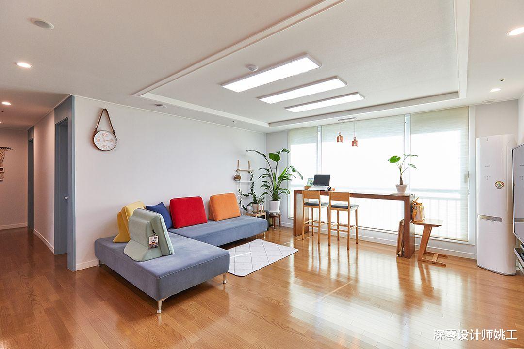 |论精致，国内的确比不过韩国，仅靠简单家具，就让家美观实用兼具