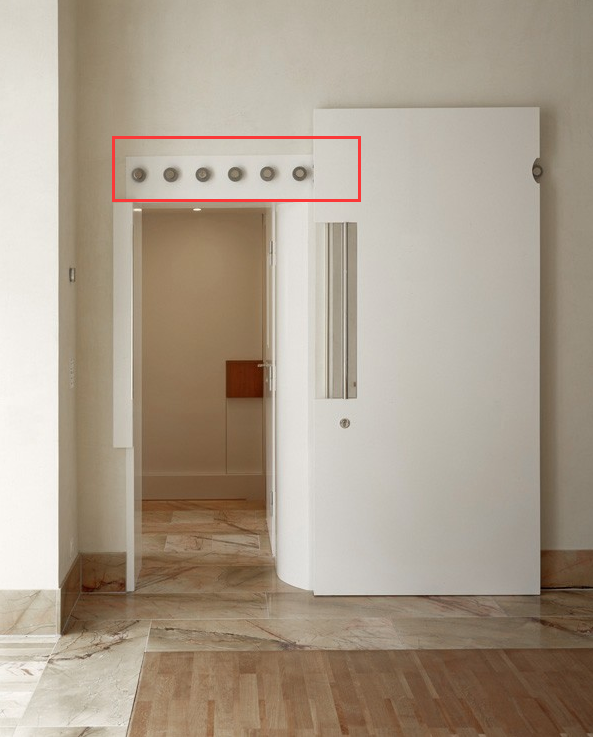 移门出新装法,告别藏灰的轨道,用圆轮代替省事又能提升空间美感