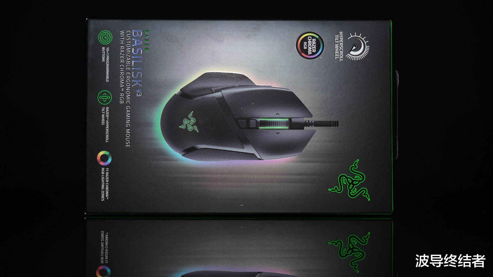 软件|天下第一滚轮！雷蛇巴塞利斯蛇 V3 鼠标