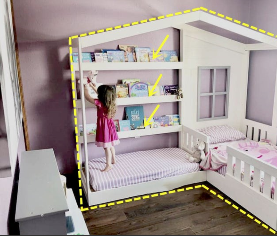 卧室不足10㎡也别摆上下铺,换成这种空间利用率高,更安全实用!