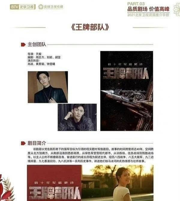 肖战|《王牌部队》已有近百万人预约，肖战将首次以军人形象登陆央视！