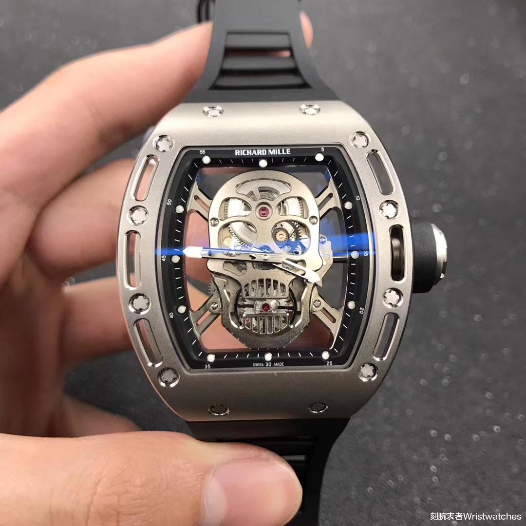 刻腕表者Wristwatches|ZF厂理查德米勒RM52骷髅头腕表工艺鉴赏,会不会很假?