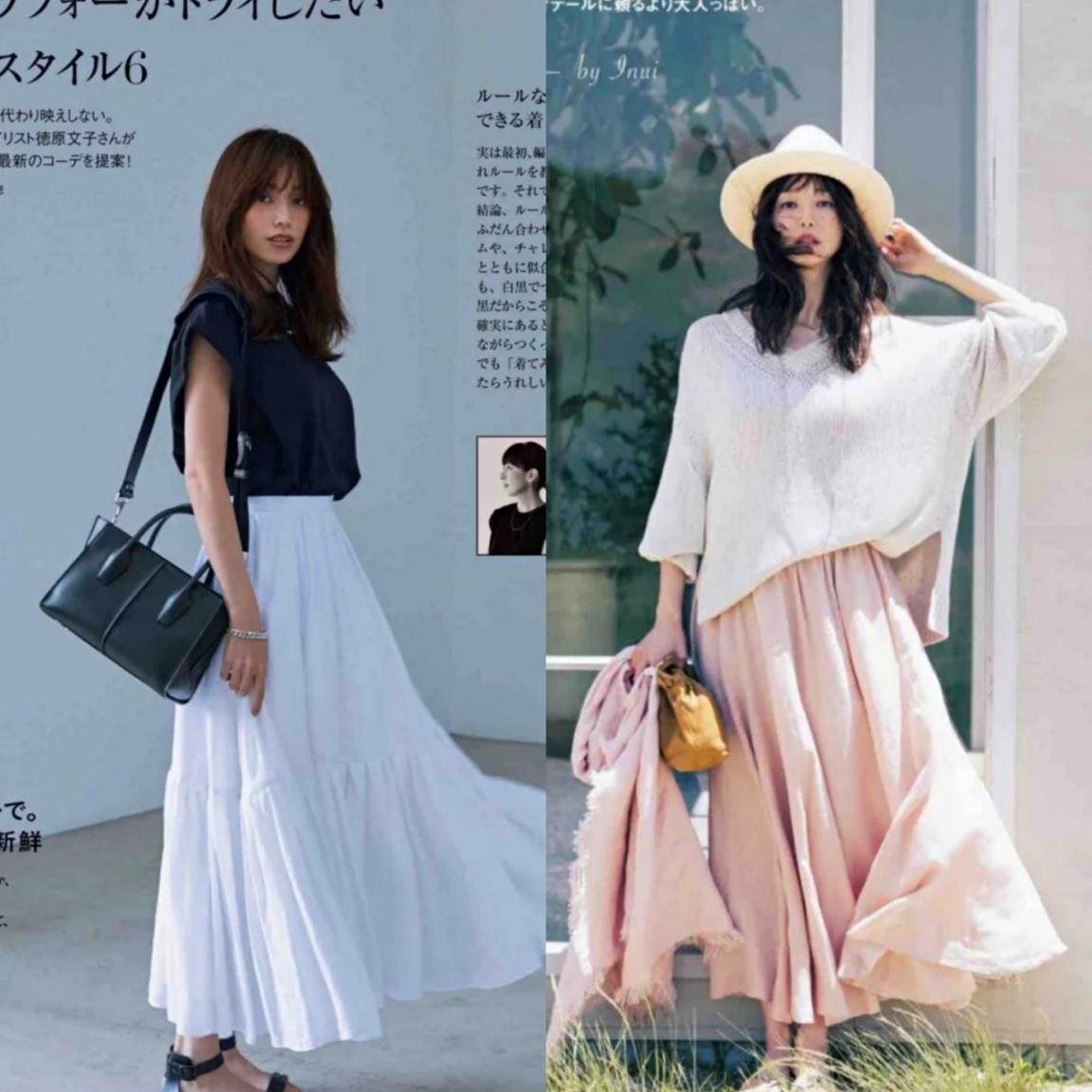 Yuki时尚酱|40岁女人别只穿裤子，半身裙的百变搭配方式，总有一款适合你