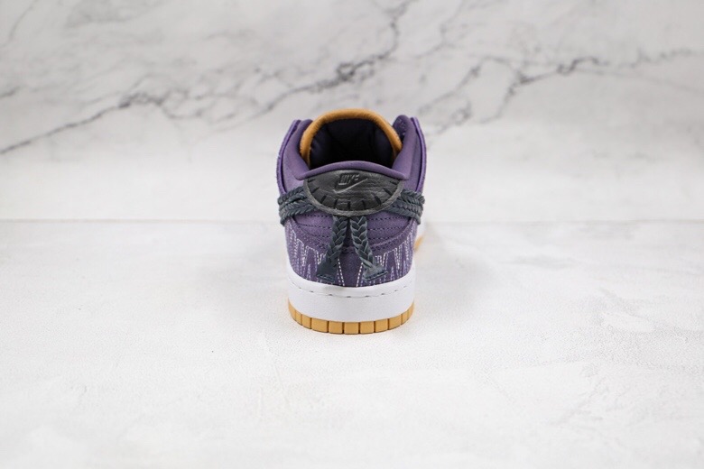 莆田鞋匠|Nk SB Dunk Low 限量色N7紫扣篮系列复古低帮滑板鞋