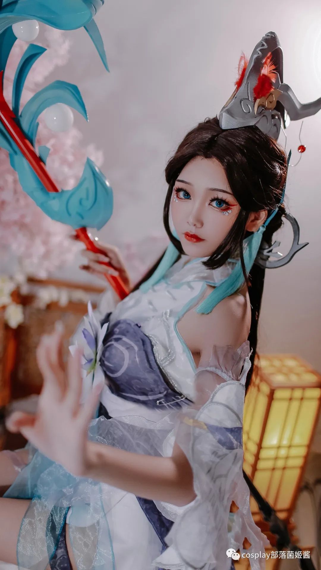 大乔|cos：王者荣耀大乔白鹤梁神女@七哥