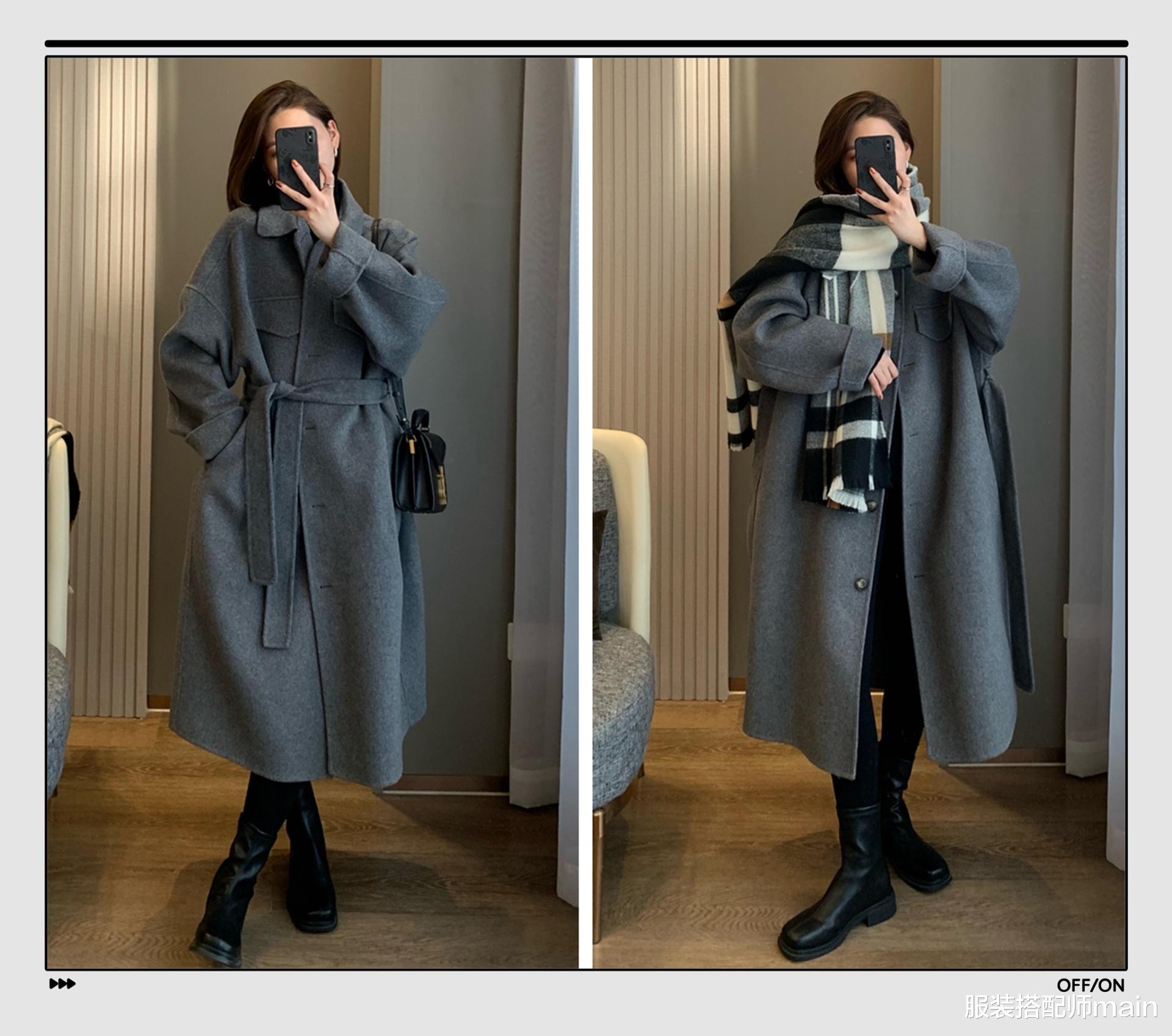 服装搭配师main 别再穿高跟鞋了，“大衣+这3双平底鞋”才是真时髦，保暖又显高