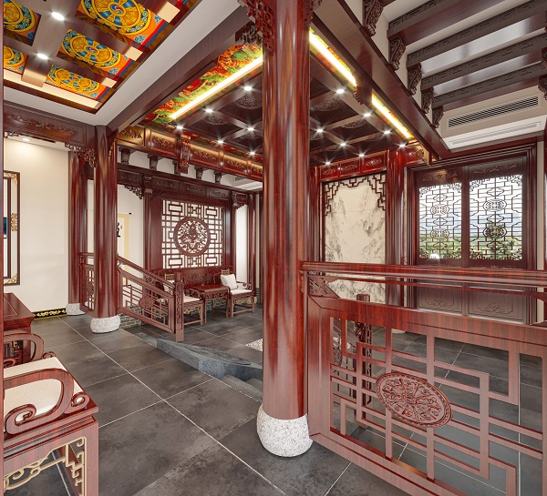 |中式设计｜别墅装修 回本溯源，中式风本来就很美。