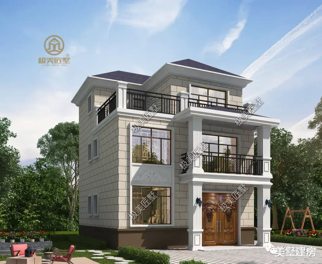 |小宅基地也能盖的农村别墅,建房没设计?快看看这款!