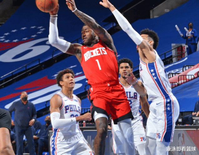 火箭队|险造大逆转！火箭三巨头64+17拼尽全力，费城三星80+28力挽狂澜