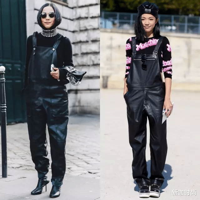 新咖时尚|也只有陈慧琳敢这么穿,黑色开叉裙配红色皮裤,前卫不失高级感