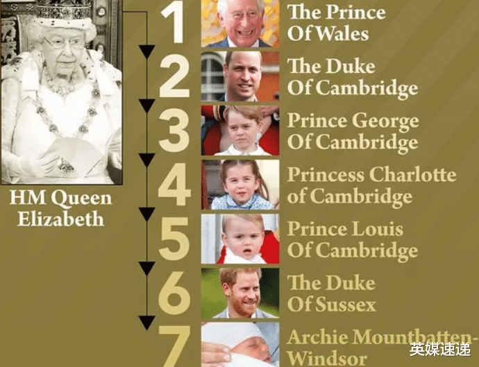 專傢：哈裡和他的孩子很快就會從繼位表上“消失”，不用女王費心-圖5