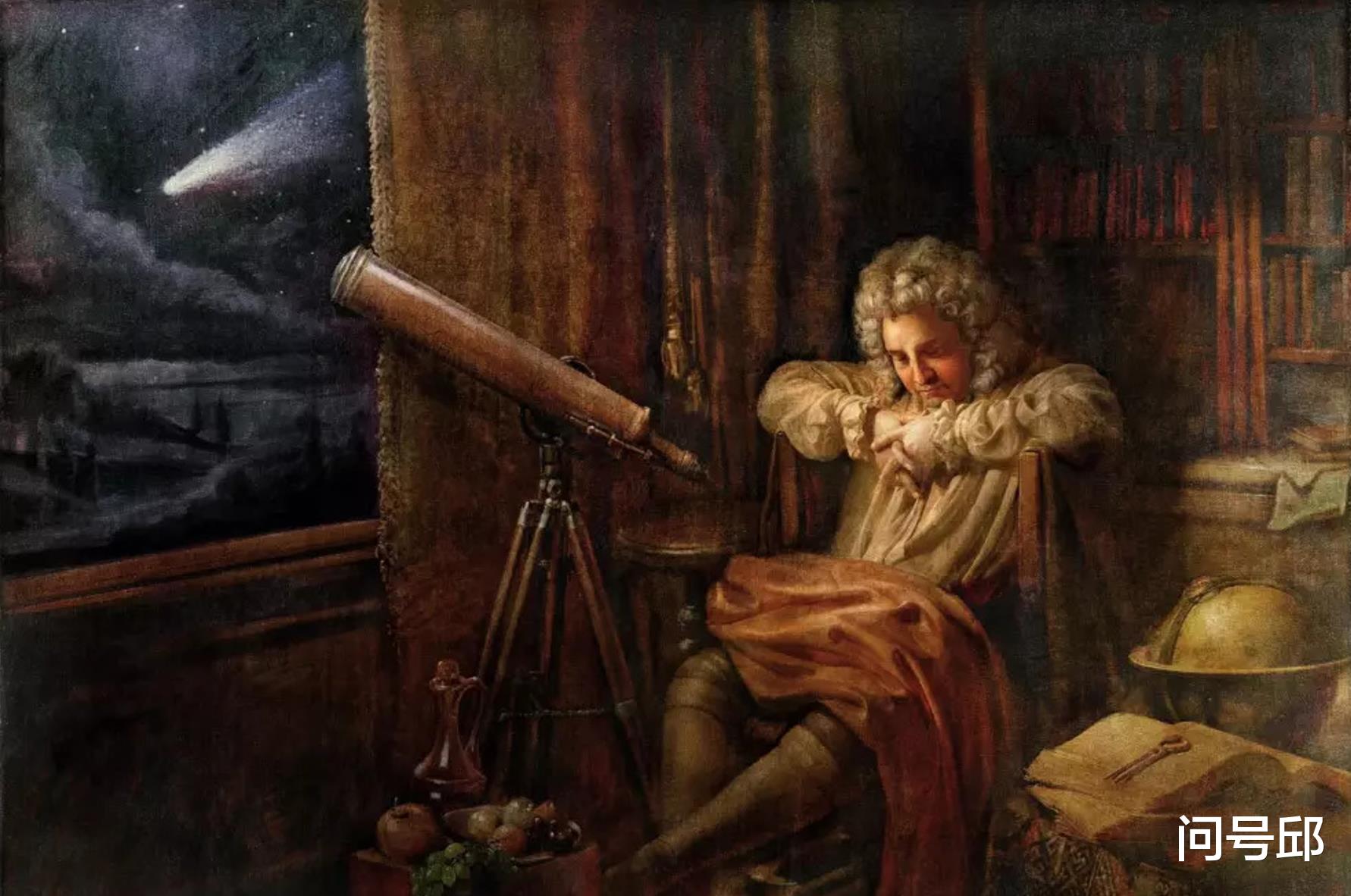 哈雷彗星 1910年哈雷彗星光顾地球，引发了“世界末日”的恐慌