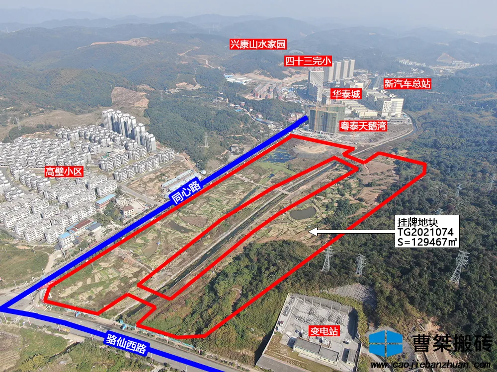 郴州|3.5亿！郴州骆仙片区194亩地块第二次挂牌拍卖