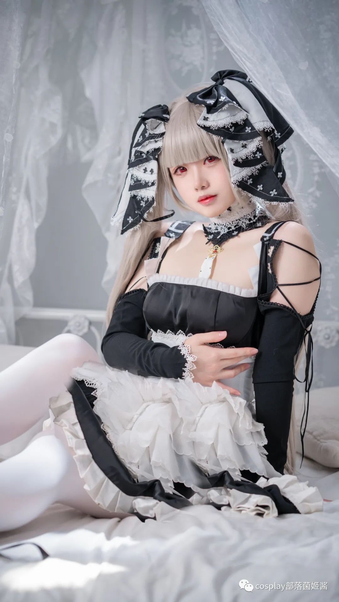 碧蓝航线|cos：碧蓝航线女仆可畏cos正片@跳跳猫
