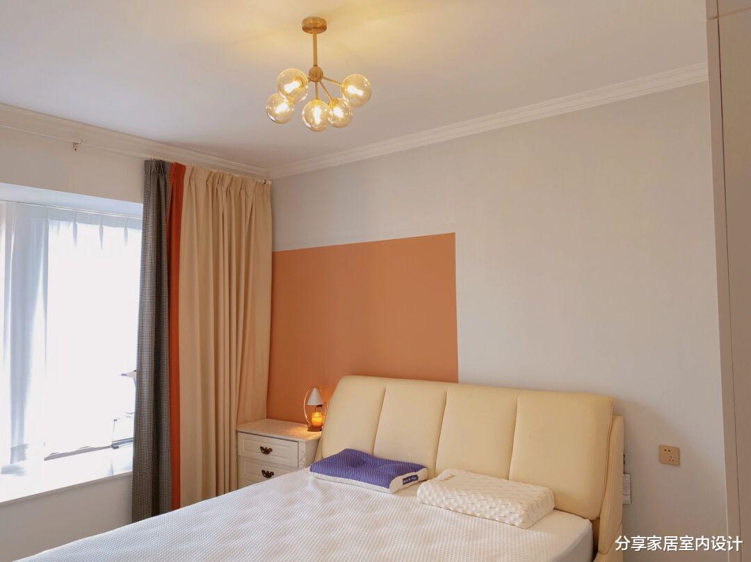 |60平北欧风格新房，墙面刷网红灰，全屋很漂亮，一家人都很满意！