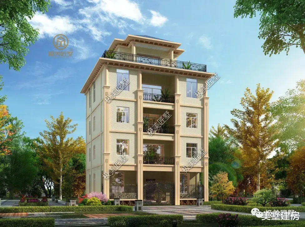 |占地135平，家庭人口多这样建，再也不用蜗居于一隅！