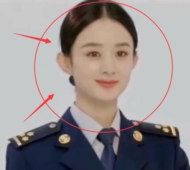 赵丽颖|赵丽颖消防宣传拍摄花絮，摘掉帽子后，被她的头型抢镜了