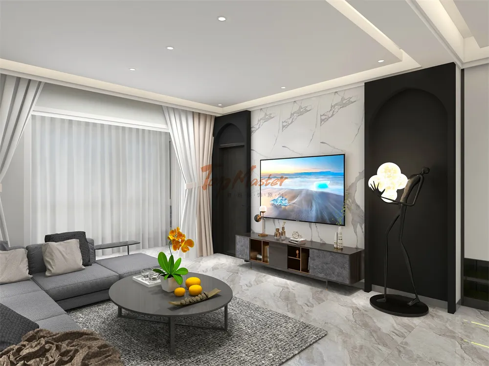 一于于|【鲁班装饰】龙溪一号145㎡现代风格,低调而精致