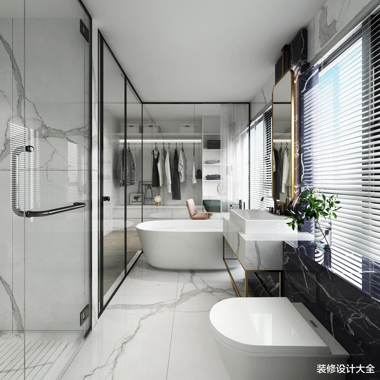 138㎡四房极简设计,灰白配色仍是腔调居所爱用的配色!