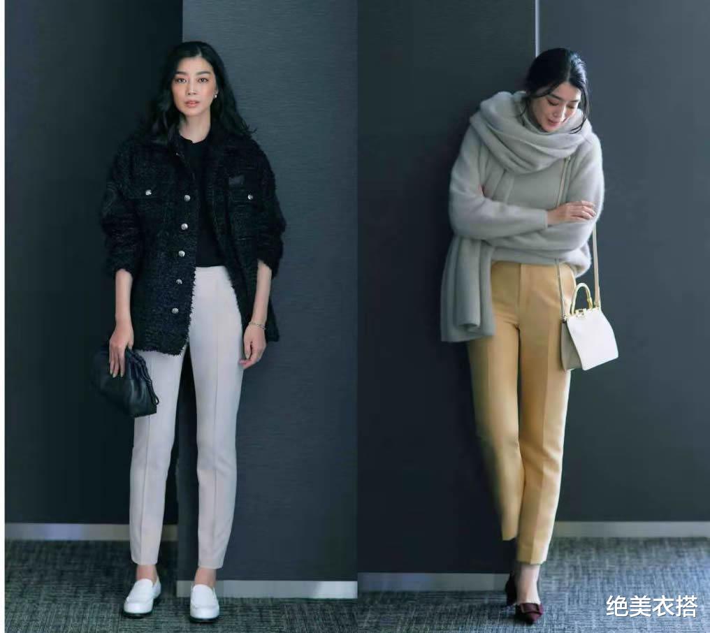 绝美衣搭|为什么秋天穿裤子强调“利落感”？时尚裤装穿搭课，穿衣小白最爱