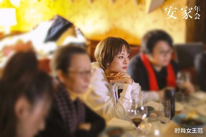 短发|孙俪剪个萝莉短发，再穿连帽卫衣，比之前有女人味还有少女感！