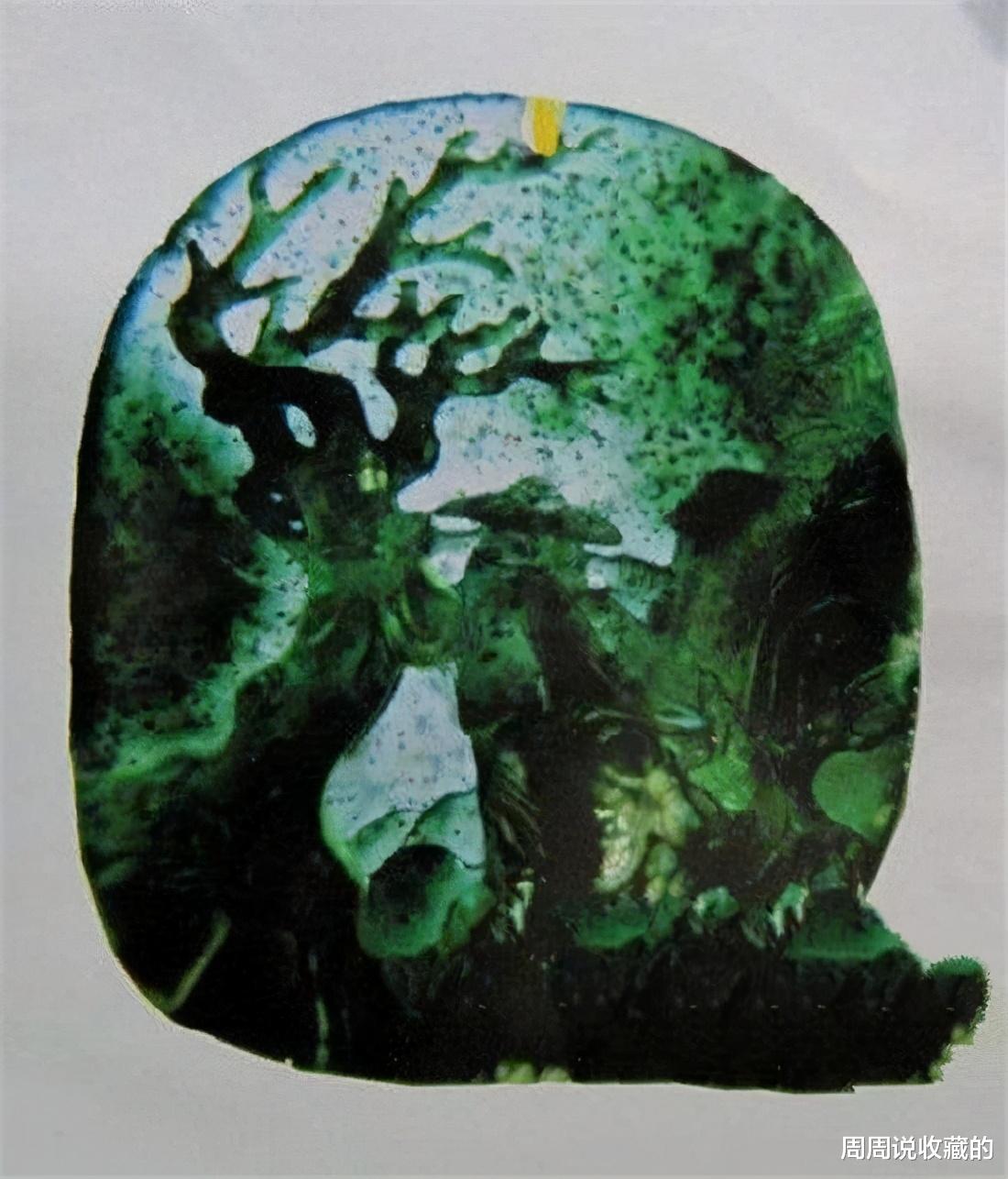 翡翠|聊一聊翡翠中的木纳雪花棉