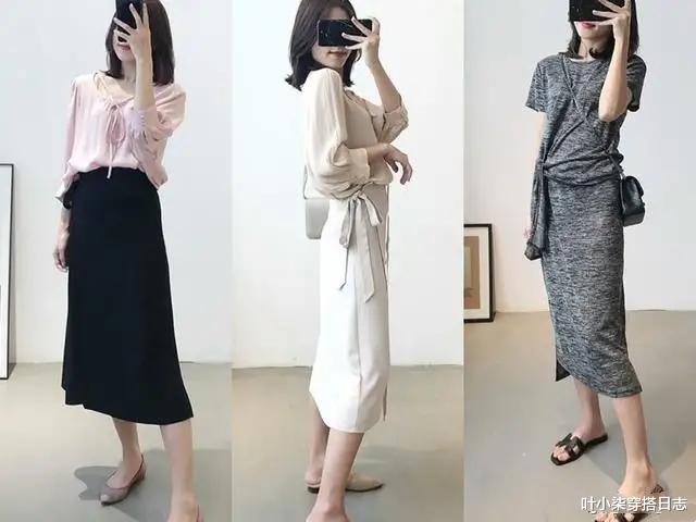叶小柒穿搭日志|喜欢简单的自己,炎炎夏日学会这样穿,清凉减龄又蛮显气质的