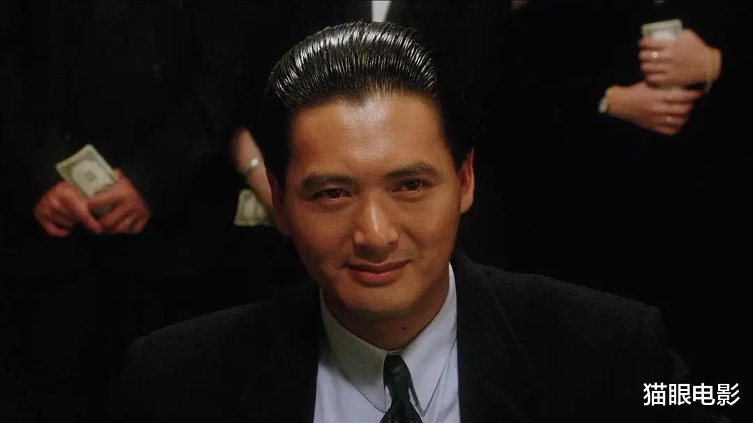 周润发|66岁周润发又演赌神？戴墨镜留长发气势十足，却输得一塌糊涂