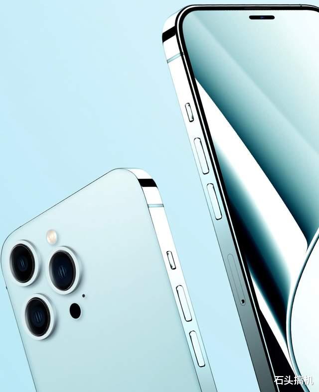 iPhone|苹果iPhone 14的渲染图颜值很高！长条挖孔屏+背面独立三摄